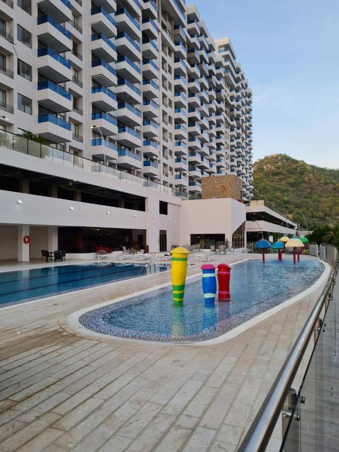 Apartamento En Samaria Club De Playa Privada Salida Directa Al Mar En Pozos Colorados Cerca A Zazue, Estelar, Playa Bello Horizonte, Cabo Tortuga #1 Santa Marta  Kültér fotó