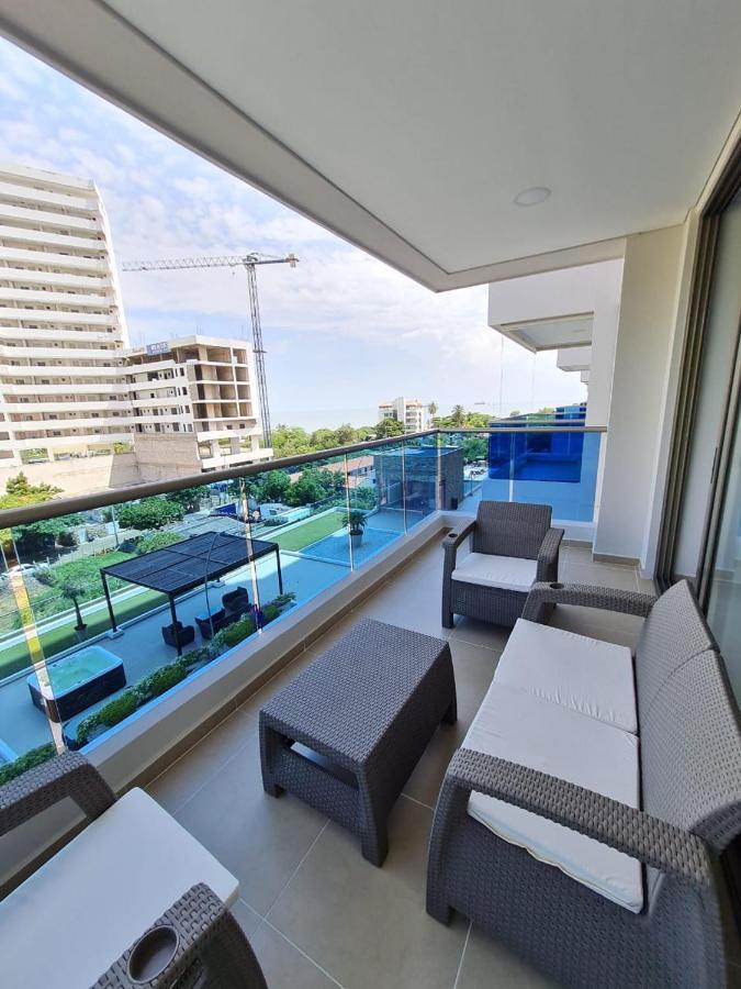Apartamento En Samaria Club De Playa Privada Salida Directa Al Mar En Pozos Colorados Cerca A Zazue, Estelar, Playa Bello Horizonte, Cabo Tortuga #1 Santa Marta  Kültér fotó