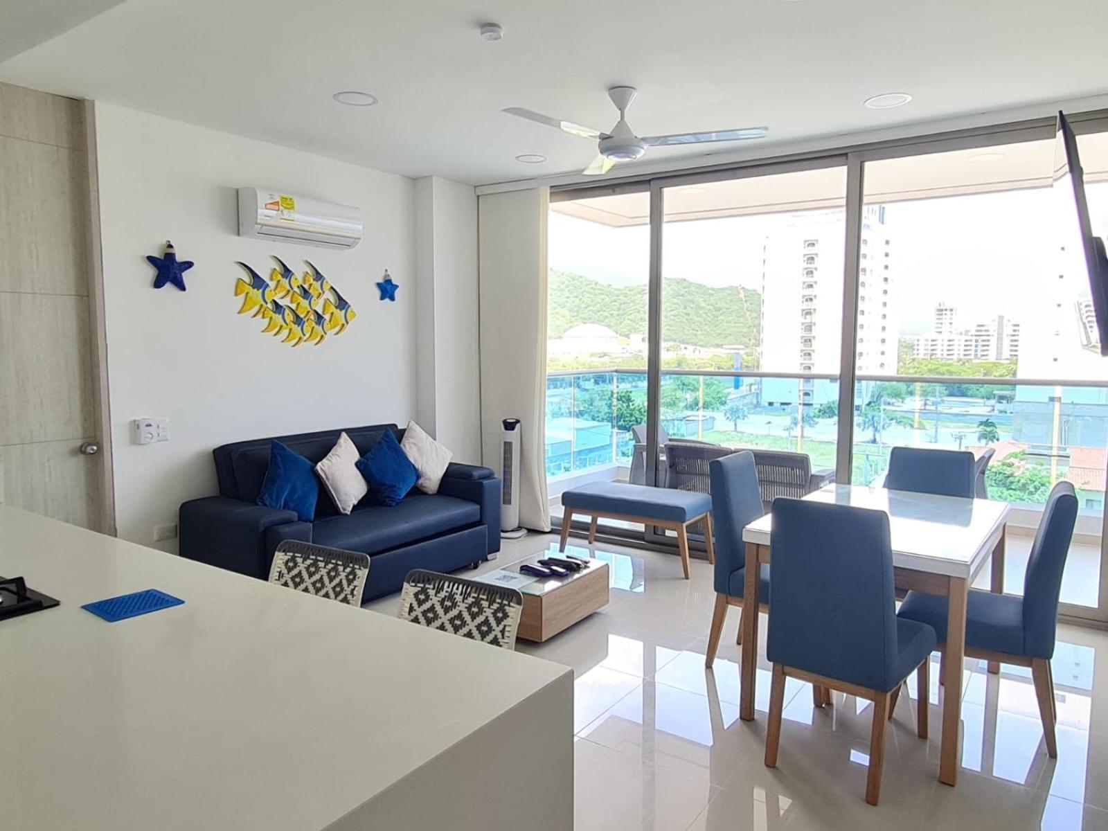 Apartamento En Samaria Club De Playa Privada Salida Directa Al Mar En Pozos Colorados Cerca A Zazue, Estelar, Playa Bello Horizonte, Cabo Tortuga #1 Santa Marta  Kültér fotó